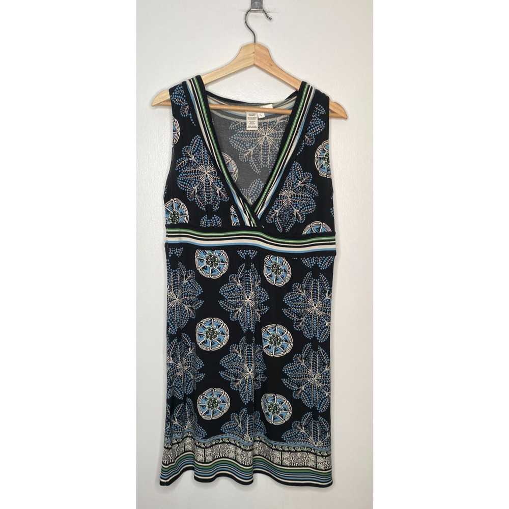 Max Studio Multicolor Floral Dress – Women’s Size Large - Stretch Travel